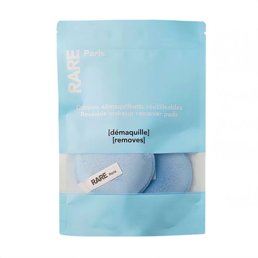 Багаторазові диски для зняття макіяжу RARE Paris Carbone Glace Reusable Makeup Remover Pads, 3 шт